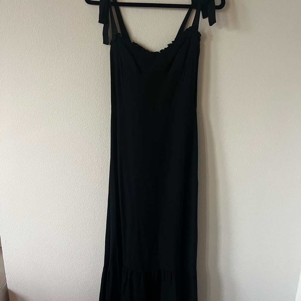 Reformation Black Dress
